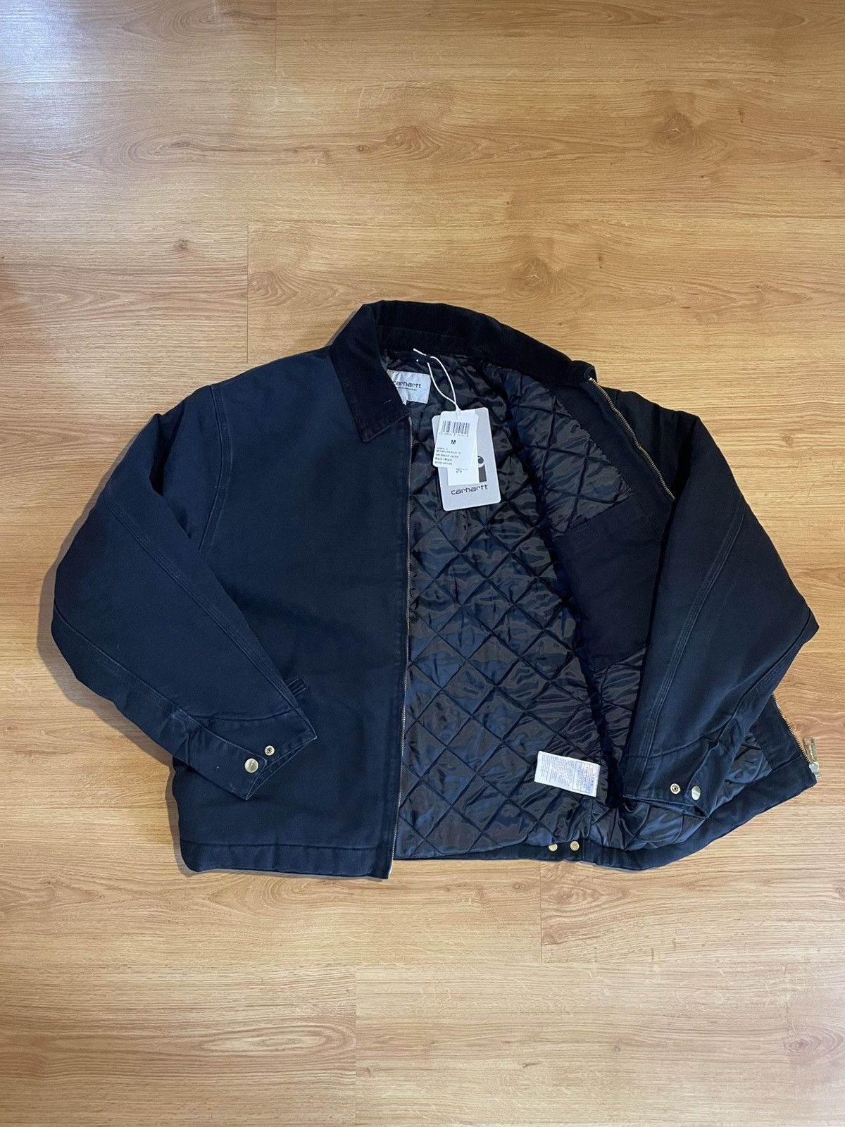 Carhartt Carhartt WIP OG Detroit Jacket (Black) - M Size US M / EU 48-50 / 2 - 2 Thumbnail