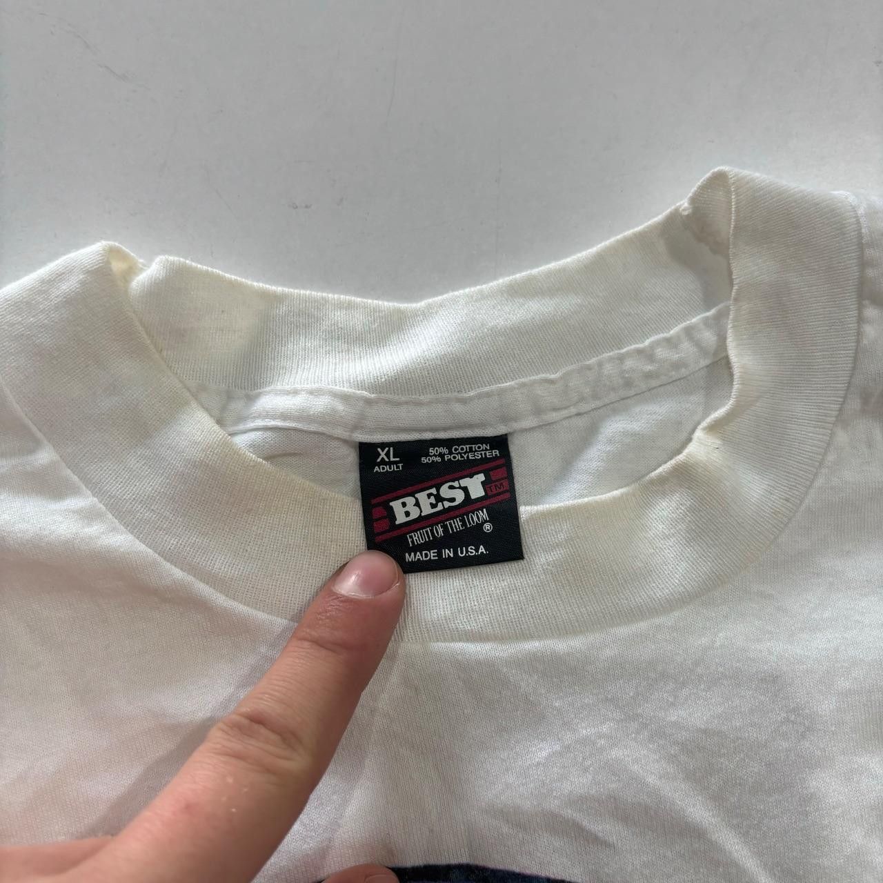 Fruit Of The Loom × Japanese Brand × Vintage Vintage T-shirt Size US XL / EU 56 / 4 - 3 Thumbnail