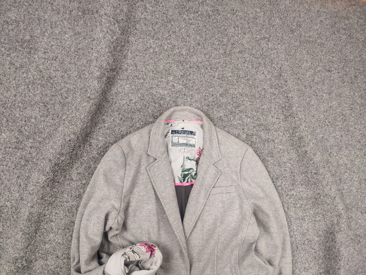 Vintage Joules Boldly british olivia Henford Combined Blazer Jacket Size L / US 10 / IT 46 - 1 Thumbnail