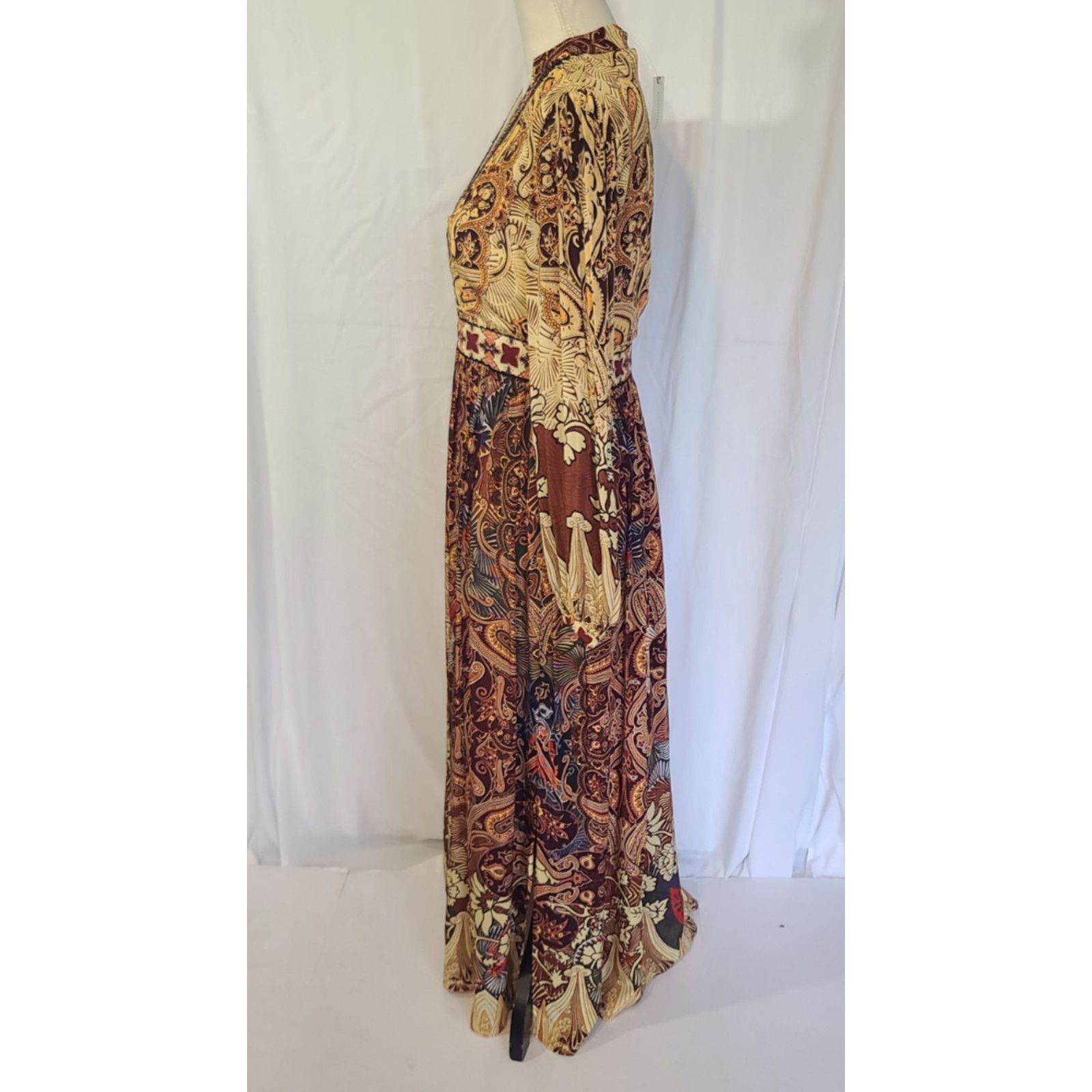 Anthropologie Anthropologie Bhanuni By Jyoti Floral Ronika Maxi Dress US 2 Size XS / US 0-2 / IT 36-38 - 8 Thumbnail