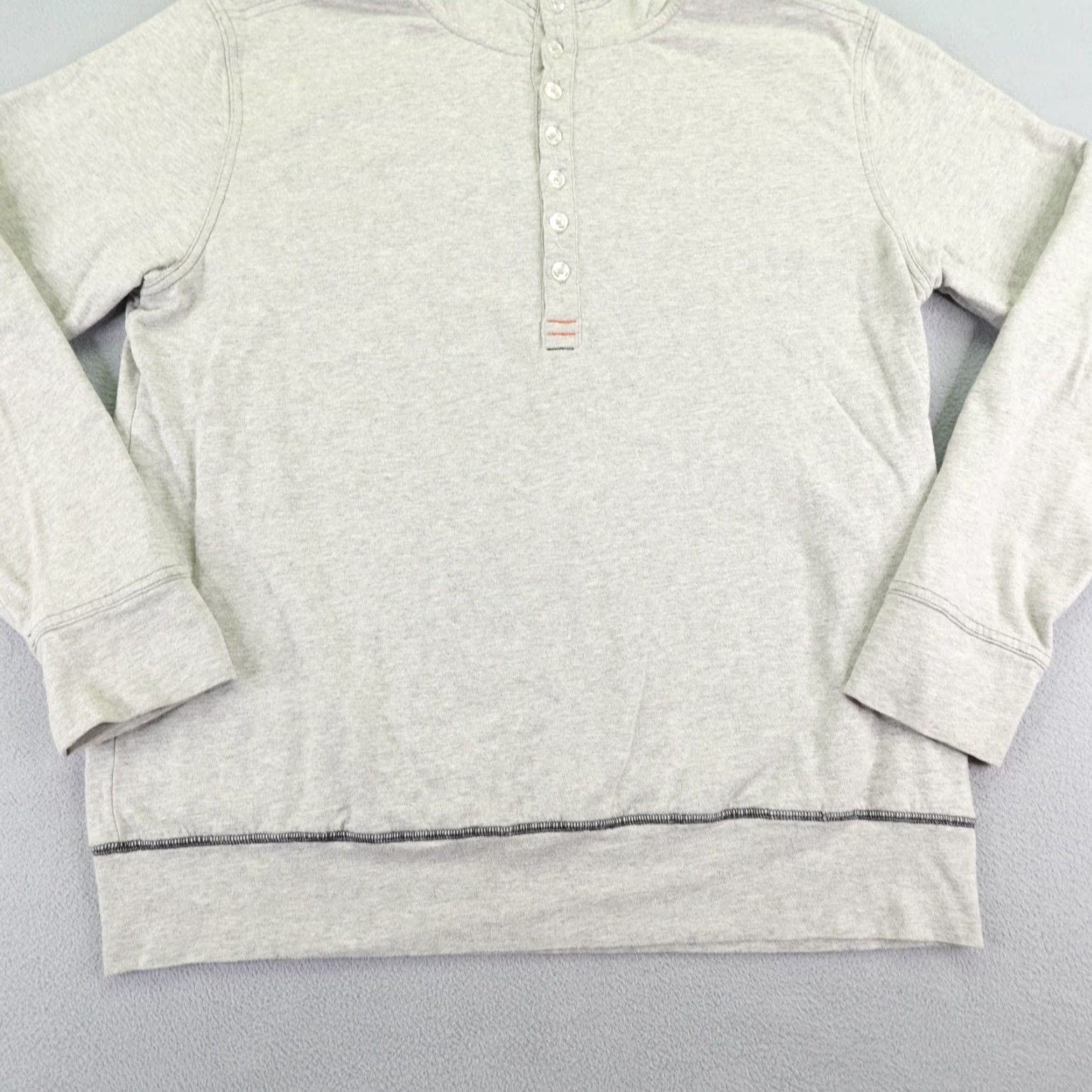 Carbon2Cobalt VINTAGE Carbon 2 Cobalt Hoodie Mens Large Gray Button Up Pullover Sweatshirt Knit High Neck Cotton Spandex Logo Size US L / EU 52-54 / 3 - 4 Thumbnail