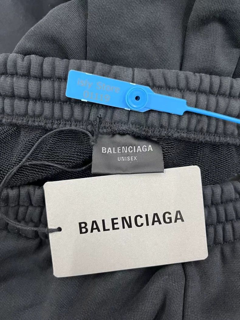 Balenciaga Balenciaga size XS Logo letter printed raw edge casual pan Size 23" - 5 Thumbnail