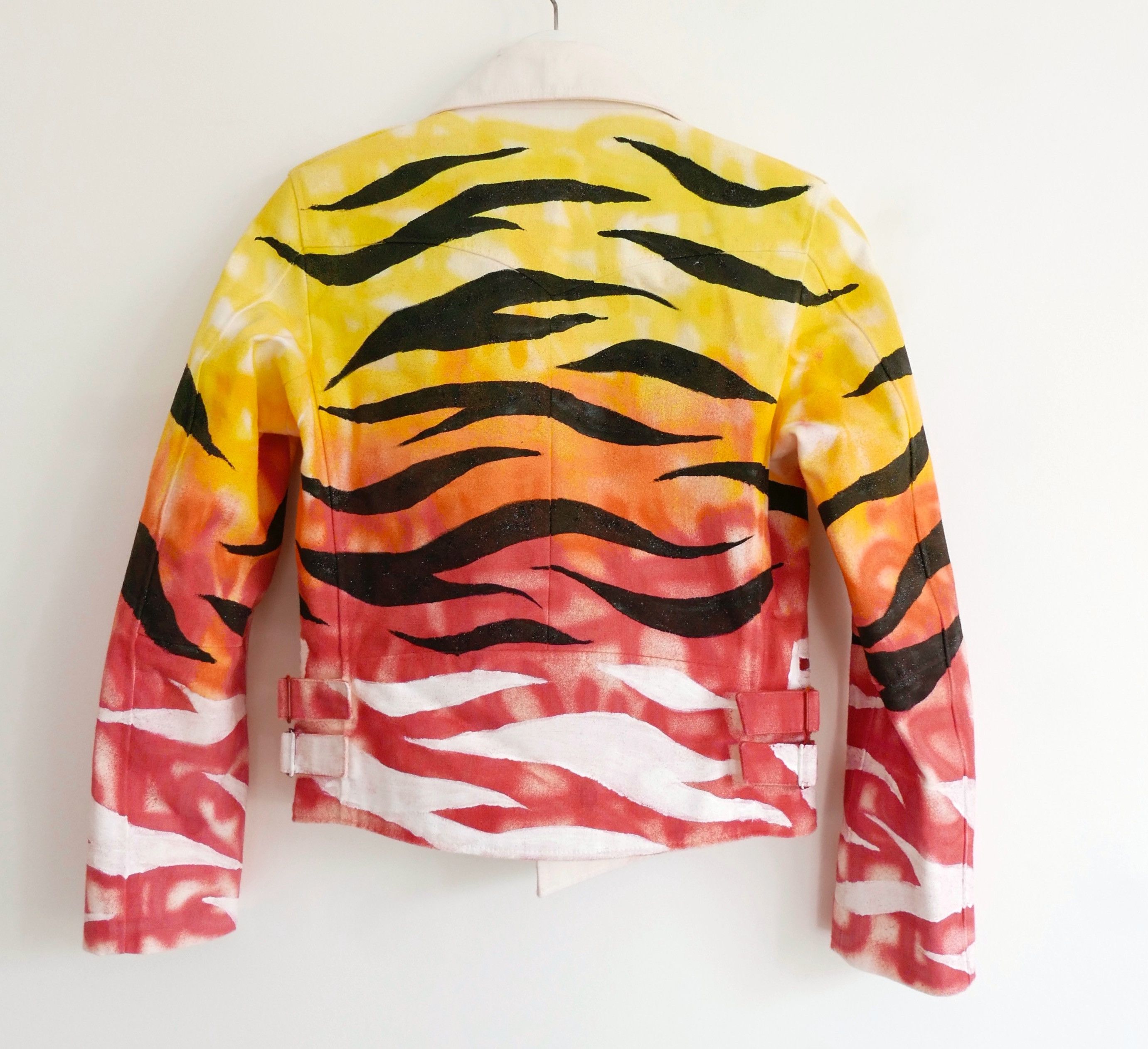 Faith Connexion Faith Connexion Hand Painted Biker Jacket Size S / US 4 / IT 40 - 7 Thumbnail