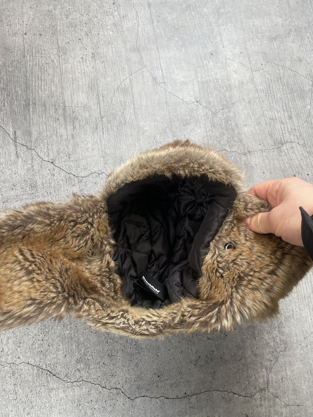 Hysteric Glamour × Japanese Brand × Vintage Amazing Faux Fur Y2K Ushanka Hat (Trapper Hat) Size ONE SIZE - 6 Thumbnail