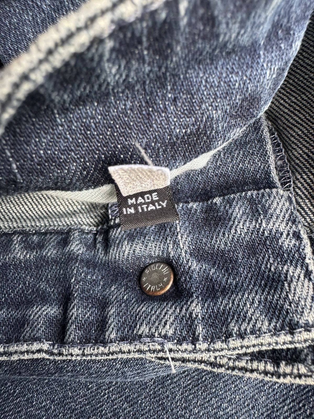 Iceberg VERY RARE VINTAGE PANTS DENIM JEANS ICEBERG BIKER STYLE Size US 30 / EU 46 - 6 Thumbnail