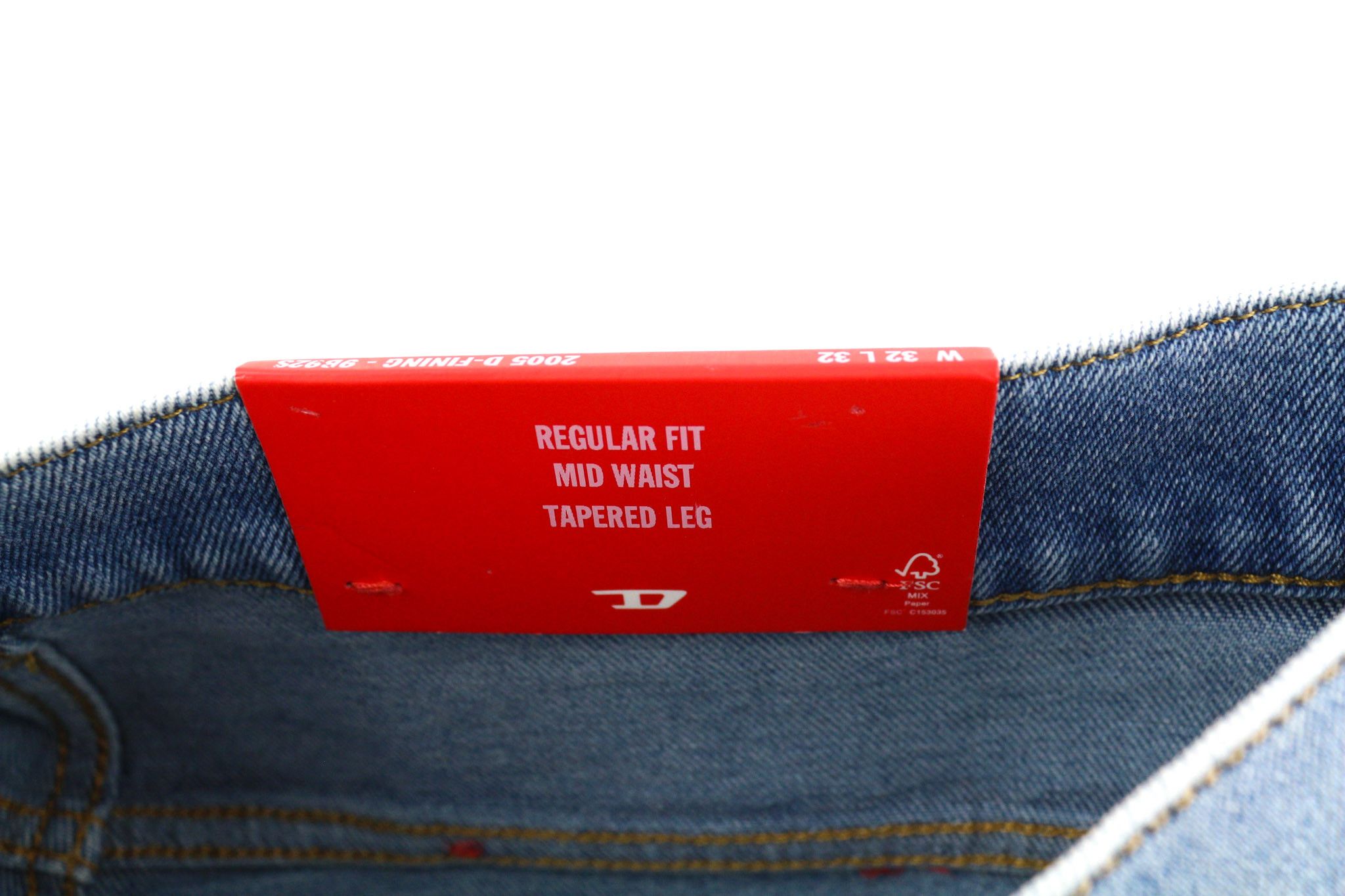 Diesel 2005 D-FINING 9B92S W32/L32 Tapered Denim 40398 Size US 32 / EU 48 - 6 Thumbnail