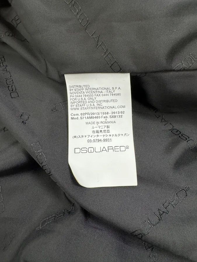 Dsquared2 AW2013 Dsquared2 Hybrid Fur Black & Brown Leather Jacket Size US M / EU 48-50 / 2 - 11 Thumbnail