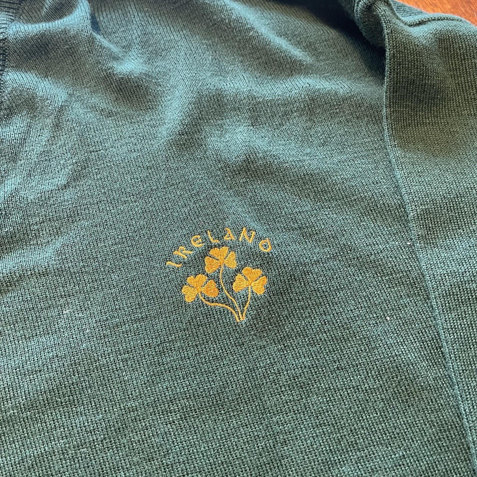 Vintage Blarney Woollen Mills Sweater Mens XL Ireland Shamrock Size US XL / EU 56 / 4 - 4 Thumbnail
