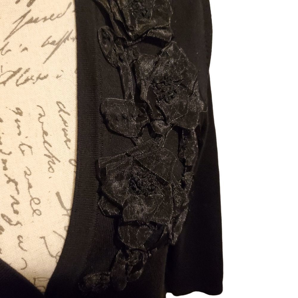 Jones New York Jones New York Signature Sz Sm Ladies Black Button Down Card Size S / US 4 / IT 40 - 3 Thumbnail
