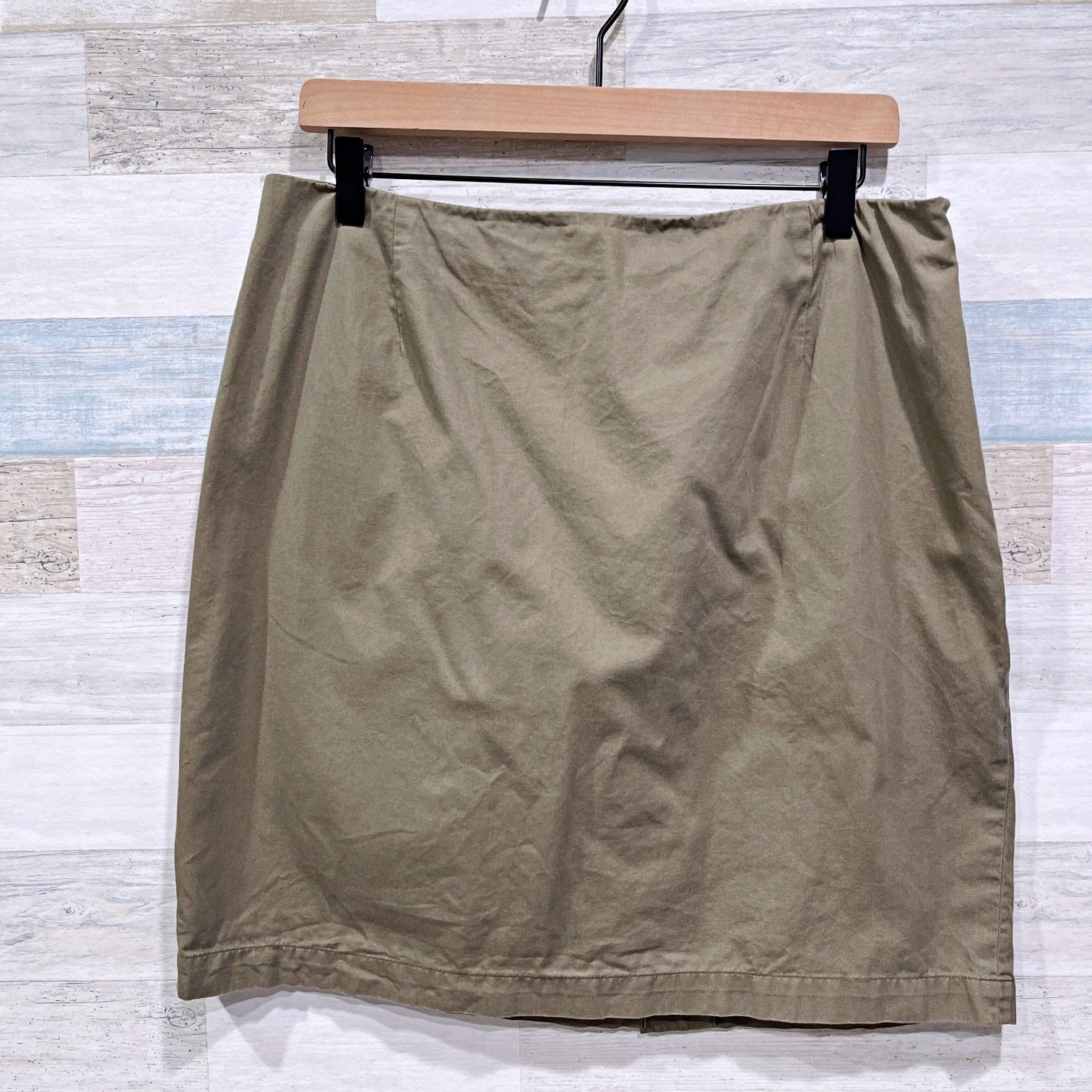 Ralph Lauren Ralph Lauren Sport Chino Pencil Skirt Brown Vintage Y2K 14 Size 36" / US 14 / IT 50 - 1 Thumbnail