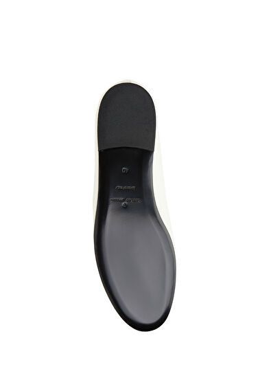 Loulou de Saison o1s22i1n1024 Frano Ballet Flats in White Size US 8 / IT 38 - 5 Thumbnail