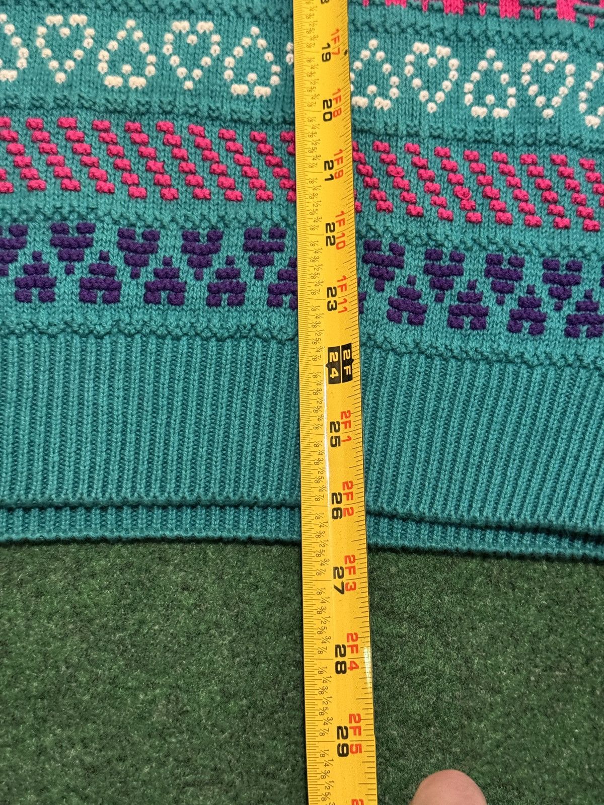 Jantzen Vintage Jantzen 3D Knit Textured Lrg Retro Hip Hop Sweater Size US L / EU 52-54 / 3 - 6 Thumbnail