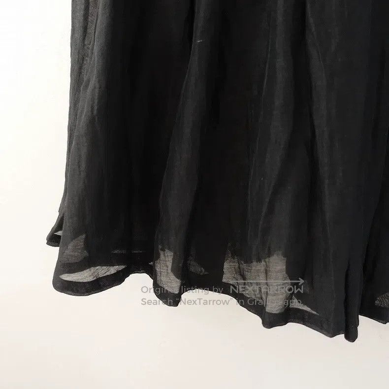 Comme des Garcons Comme Des Garcons size S Black polka dot tulle skirt, loos Size 24" / US 00 / IT 34 - 4 Thumbnail