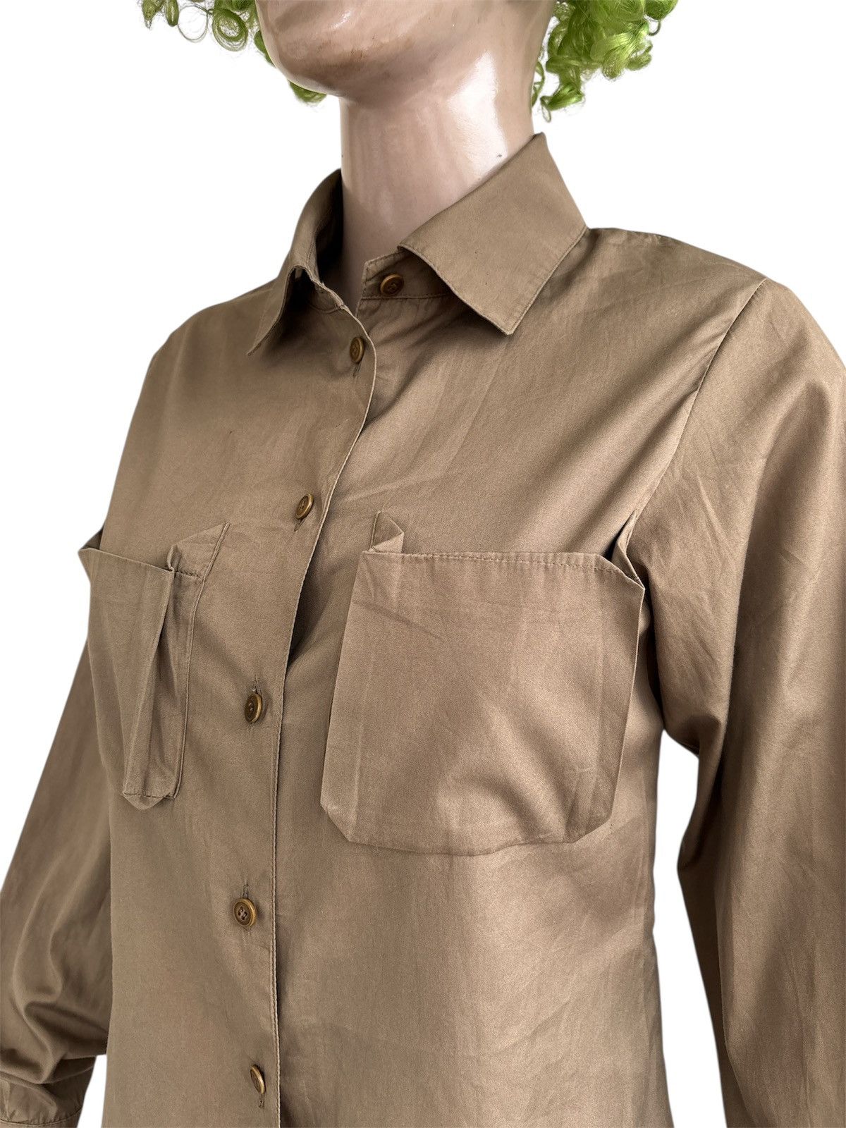 Miu Miu SS01 RUNWAY Button Shirt Size XS / US 0-2 / IT 36-38 - 3 Thumbnail