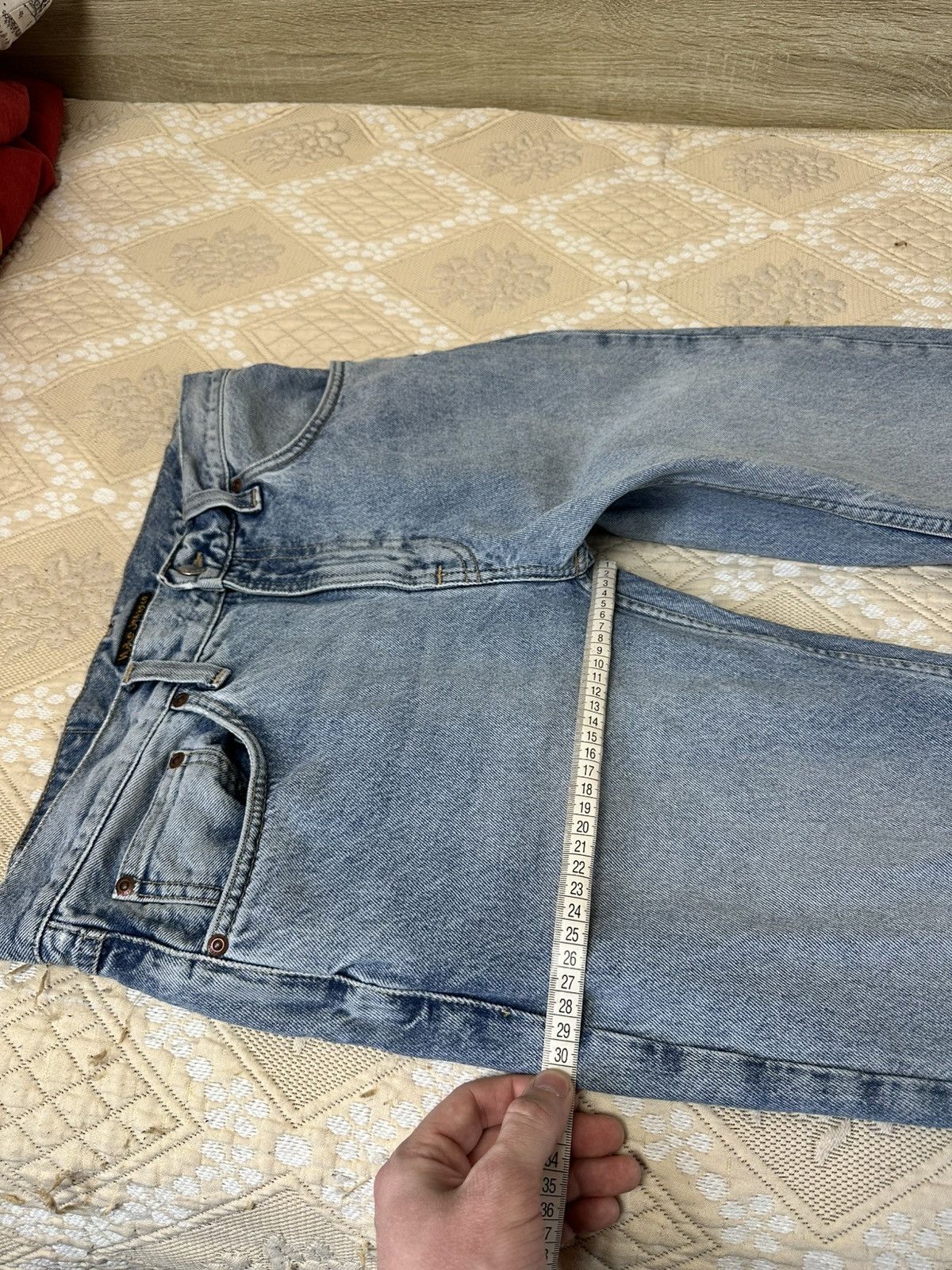 Nudie Jeans 🔥 Nudie Jeans Gritty Jackson Denim Pants Trousers Blue Rare Size US 31 - 13 Thumbnail
