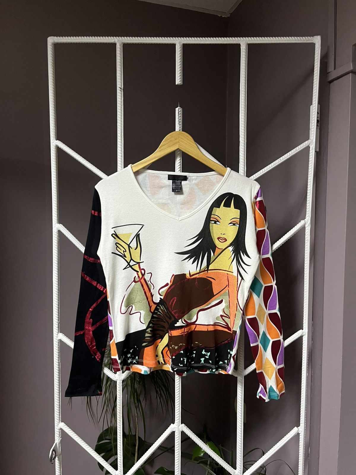 Japanese Brand Vintage Glamour Y2K Junya Watanabe Style Longsleeve Size M / US 6-8 / IT 42-44 - 1 Thumbnail