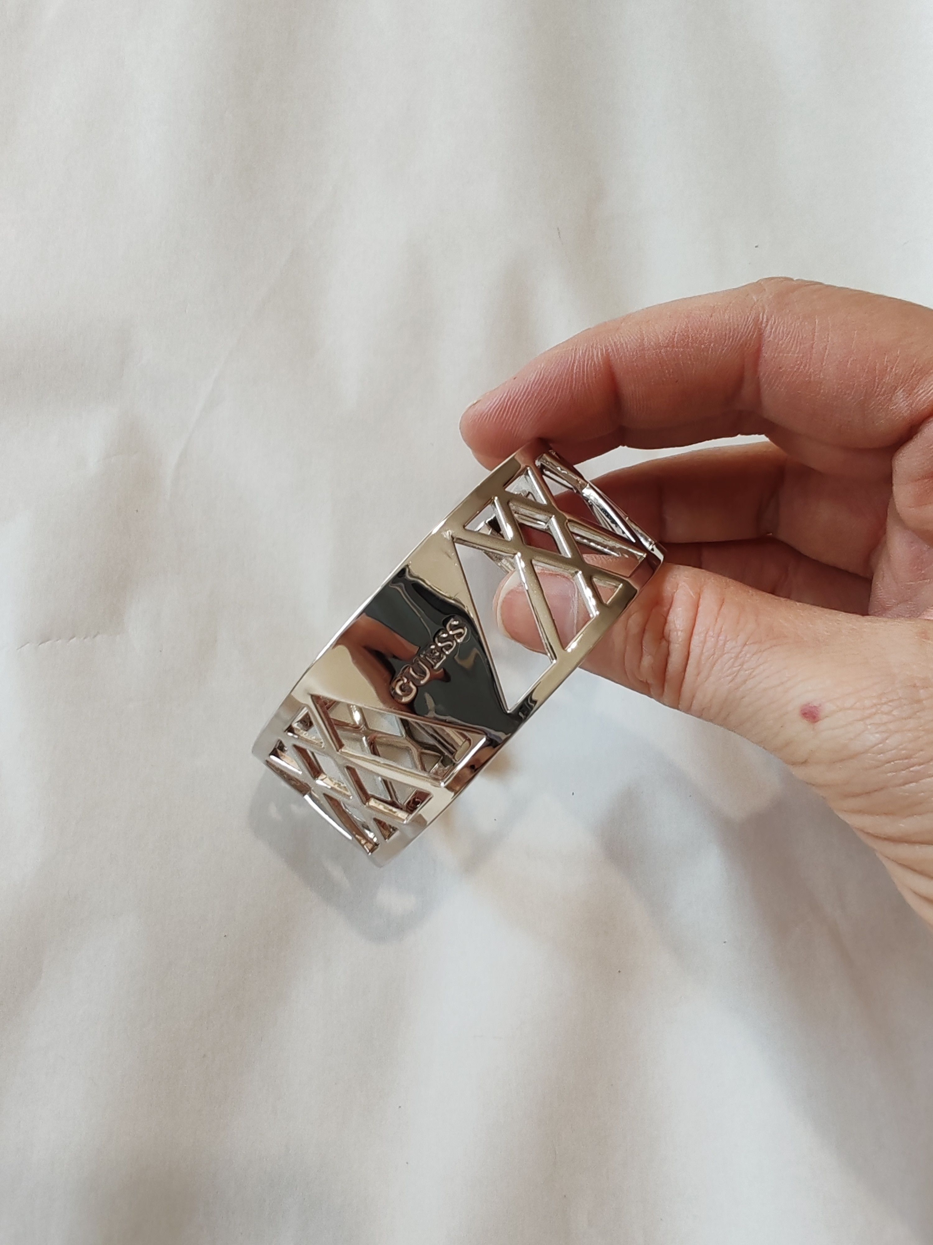 Guess Guess silver steel bracelet Size ONE SIZE - 3 Thumbnail