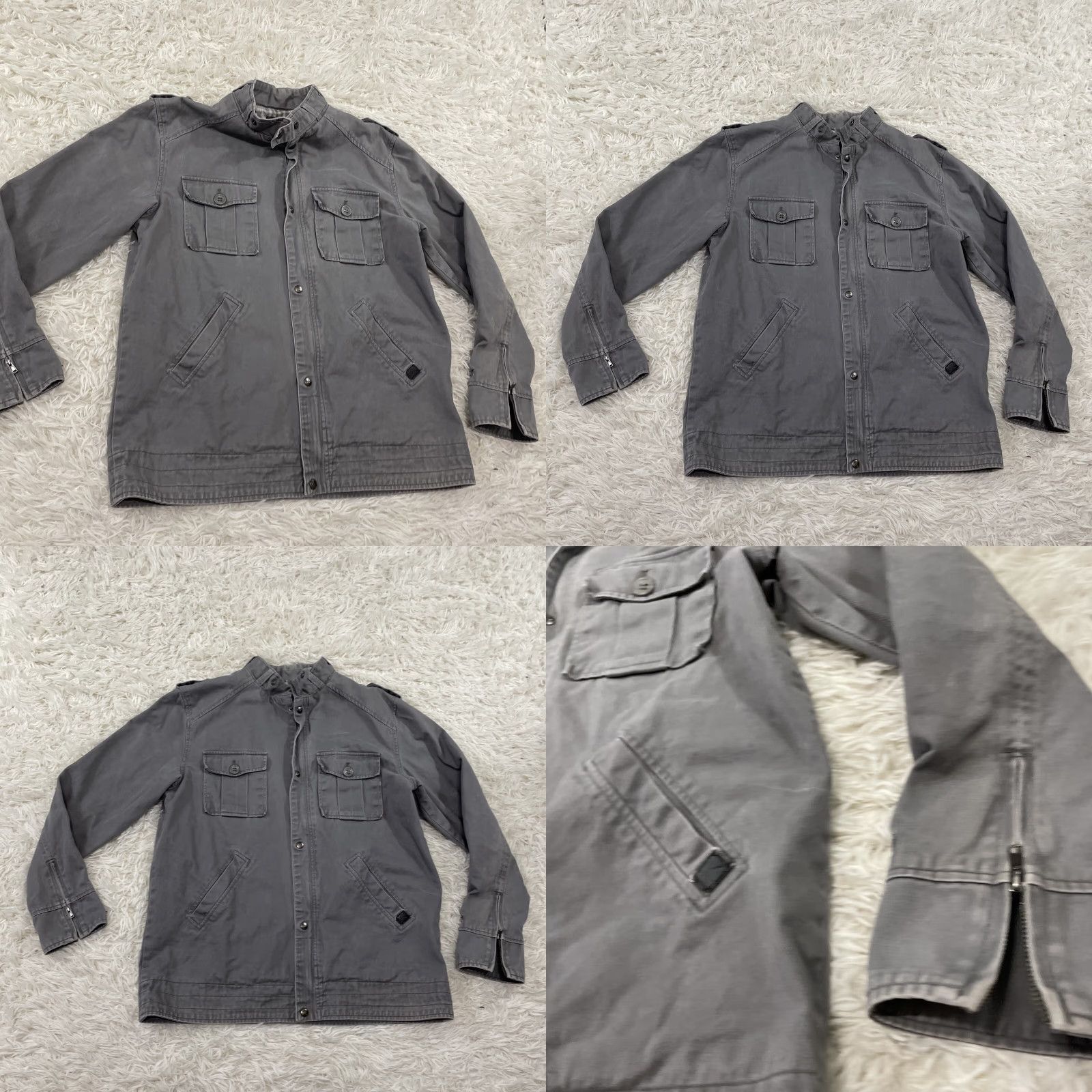 Imperial Imperial Motion Utility Jacket Mens L Twill Gray Grandpa Herrington WorkWear L Size US L / EU 52-54 / 3 - 9 Thumbnail