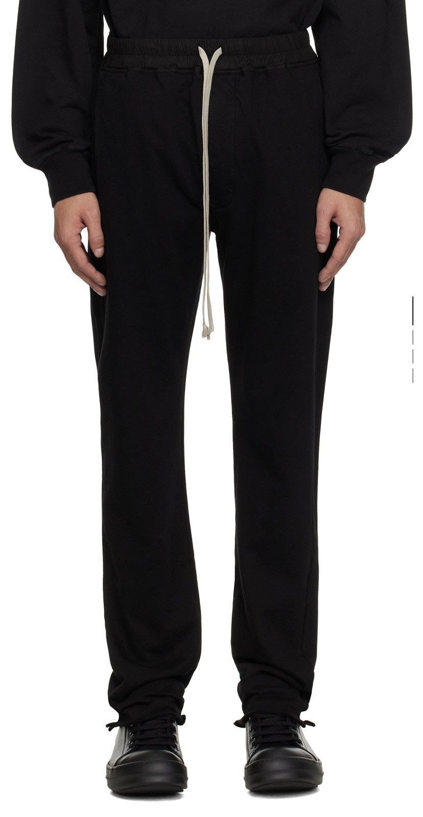 Rick Owens Drkshdw Black Hollywood Berlin Drawstring Sweatpants Size US 38 / EU 54 - 8 Thumbnail
