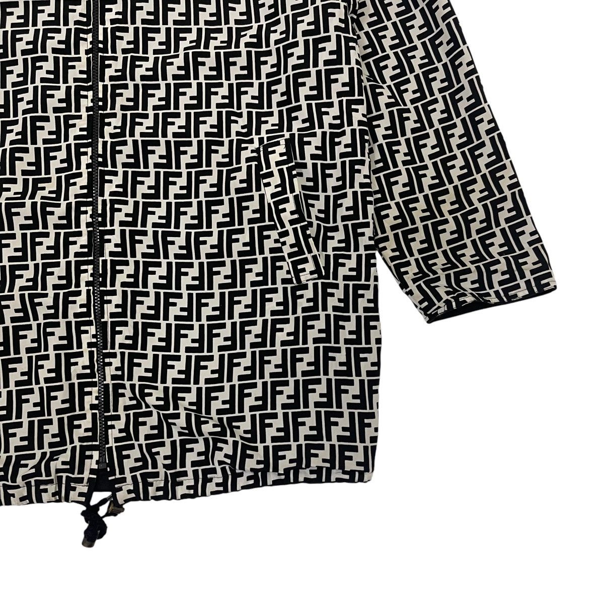 Fendi 🔥Vintage Fendi Monogram Reversible Jacket Size US L / EU 52-54 / 3 - 8 Thumbnail
