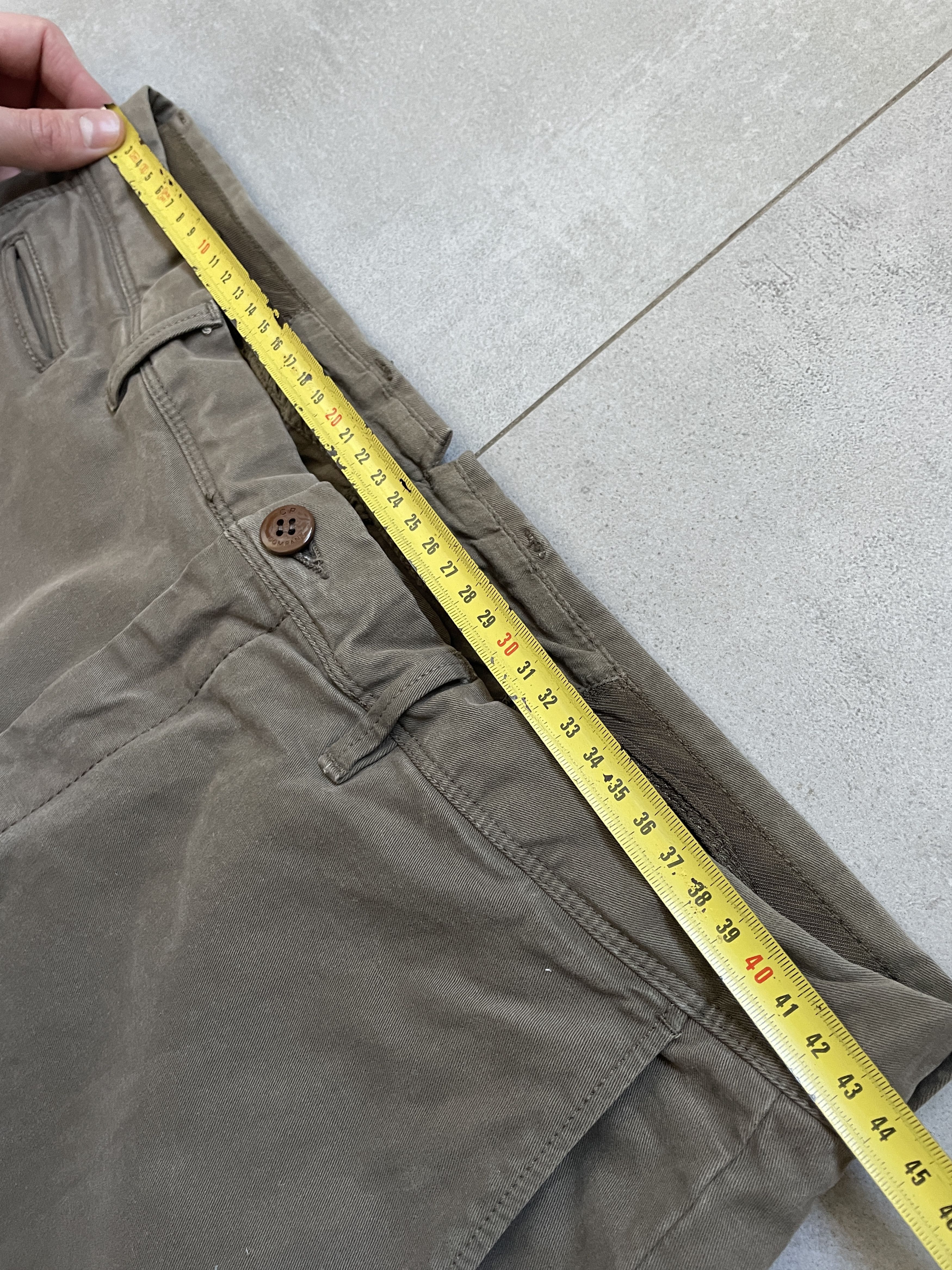 C.P. Company KHAKI STONE ISLAND CP COMPANY CASUAL CHINO Size US 34 / EU 50 - 9 Thumbnail