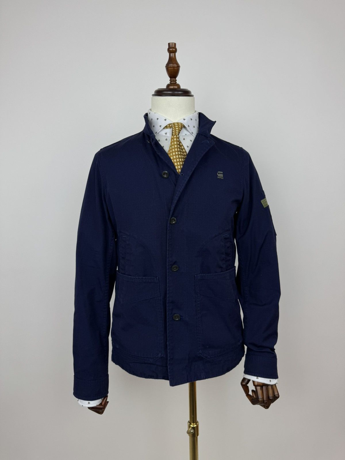 G-Star G-star Worker Ripstop Utility Indoor Jacket Amekaji Style Size 38S - 1 Thumbnail