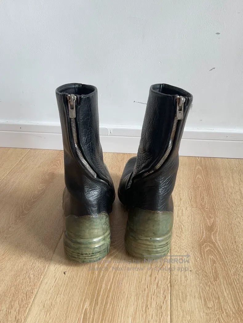 Carol Christian Poell Carol Christian Poell Bison spiral zipper drip boots Size US 6 / EU 39 - 3 Thumbnail