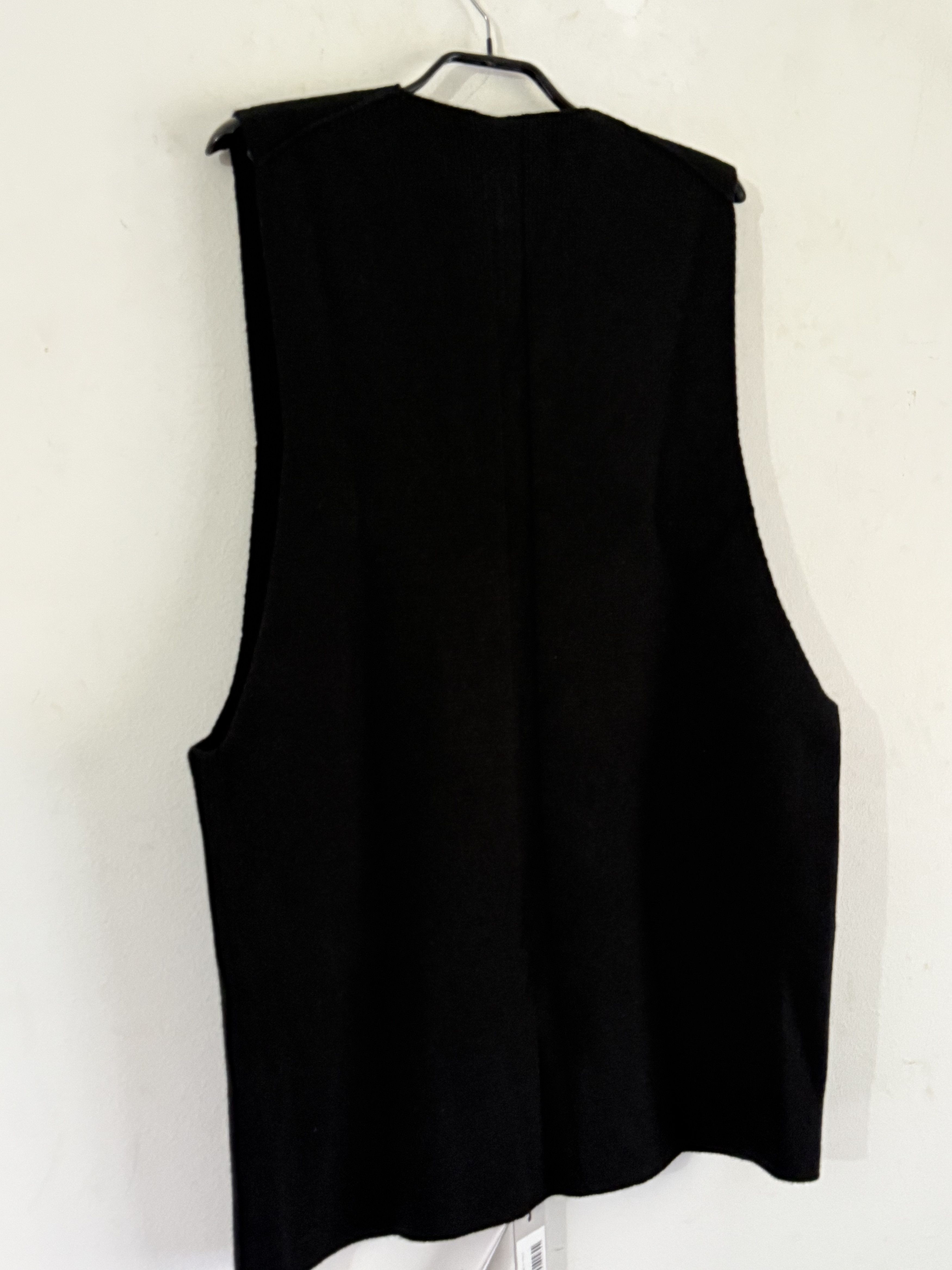 Rick Owens Cashmere V-Tank in Black Size US L / EU 52-54 / 3 - 8 Thumbnail
