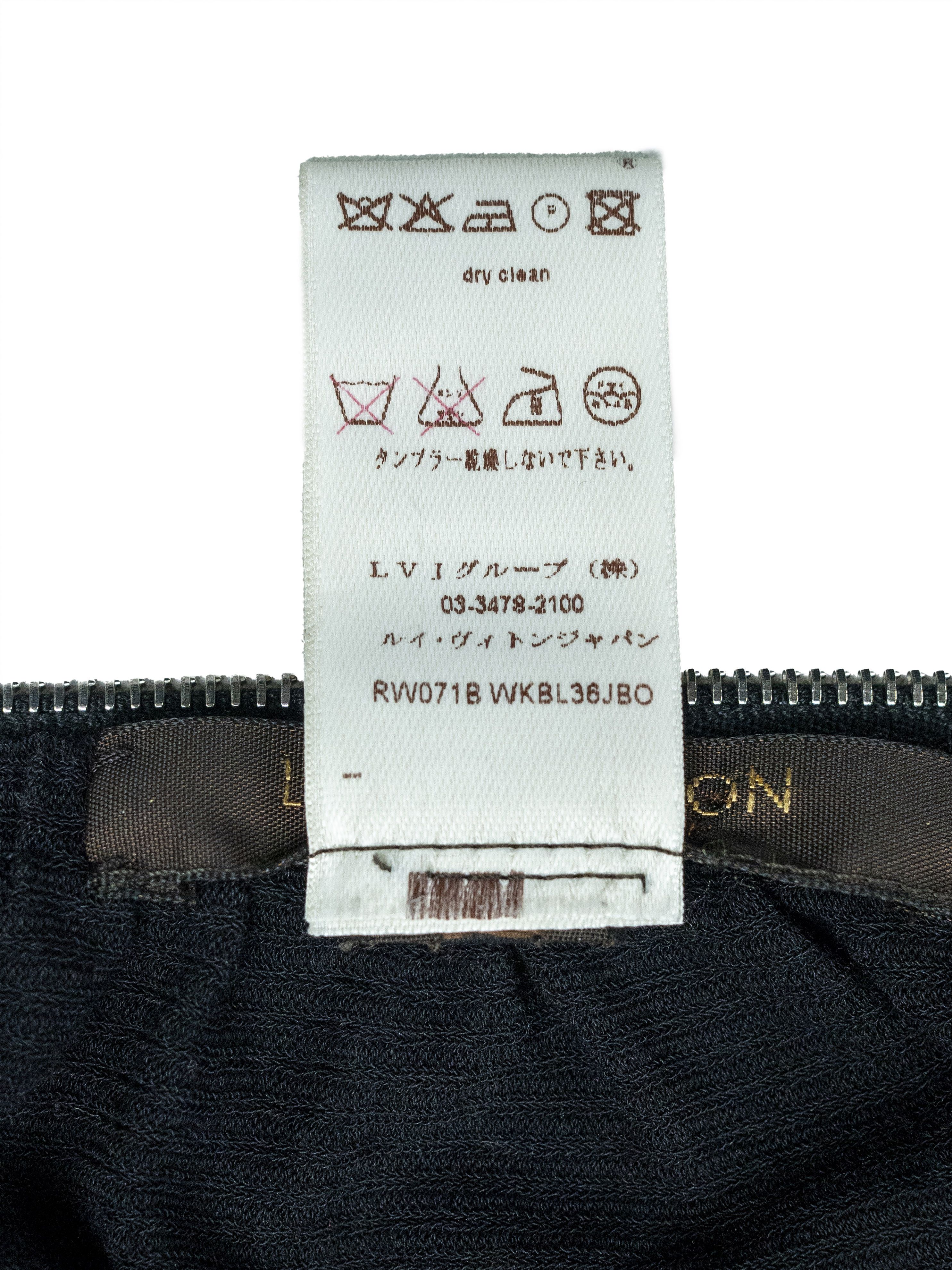 Louis Vuitton Louis Vuitton Open Shoulder And Back Top With Zipper Back Size XS / US 0-2 / IT 36-38 - 10 Thumbnail