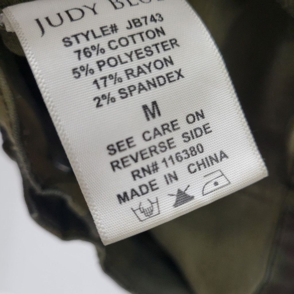 Judy Blue Judy Blue Womens Camouflage Long-Sleeves Denim Jacket Medium Size M / US 6-8 / IT 42-44 - 9 Thumbnail