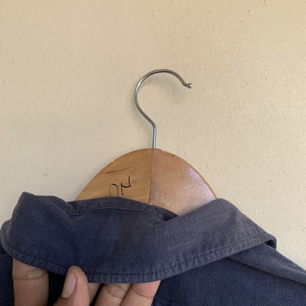 Visvim Visvim Long Raider Shirt Navy Blue Size US S / EU 44-46 / 1 - 8 Thumbnail