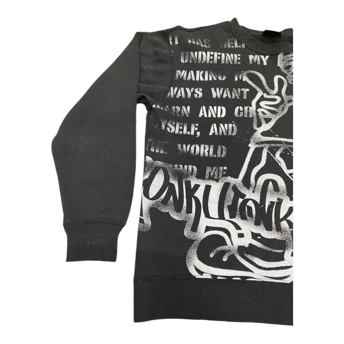 Rap Tees GRASS HITHER RAPPERS OVER PRINT DESIGN SWEATSHIRT Size US M / EU 48-50 / 2 - 3 Thumbnail