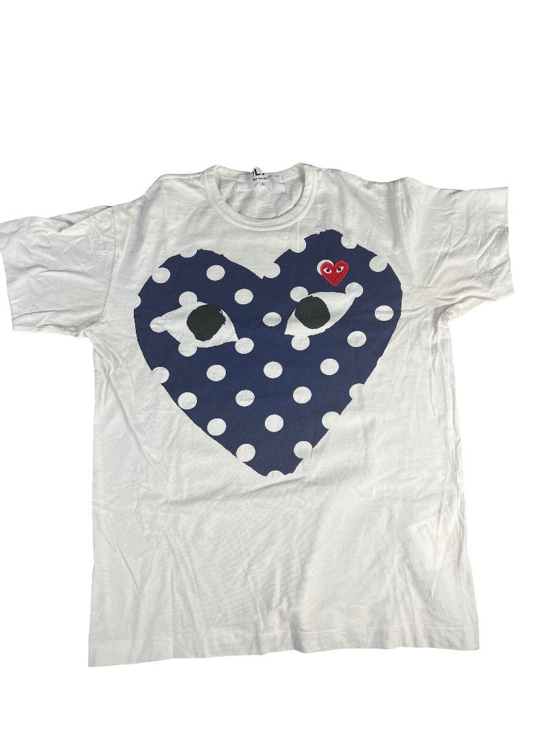 COMME des GARCONS アリス Tシャツ ポルカドット COMME des GARCONS