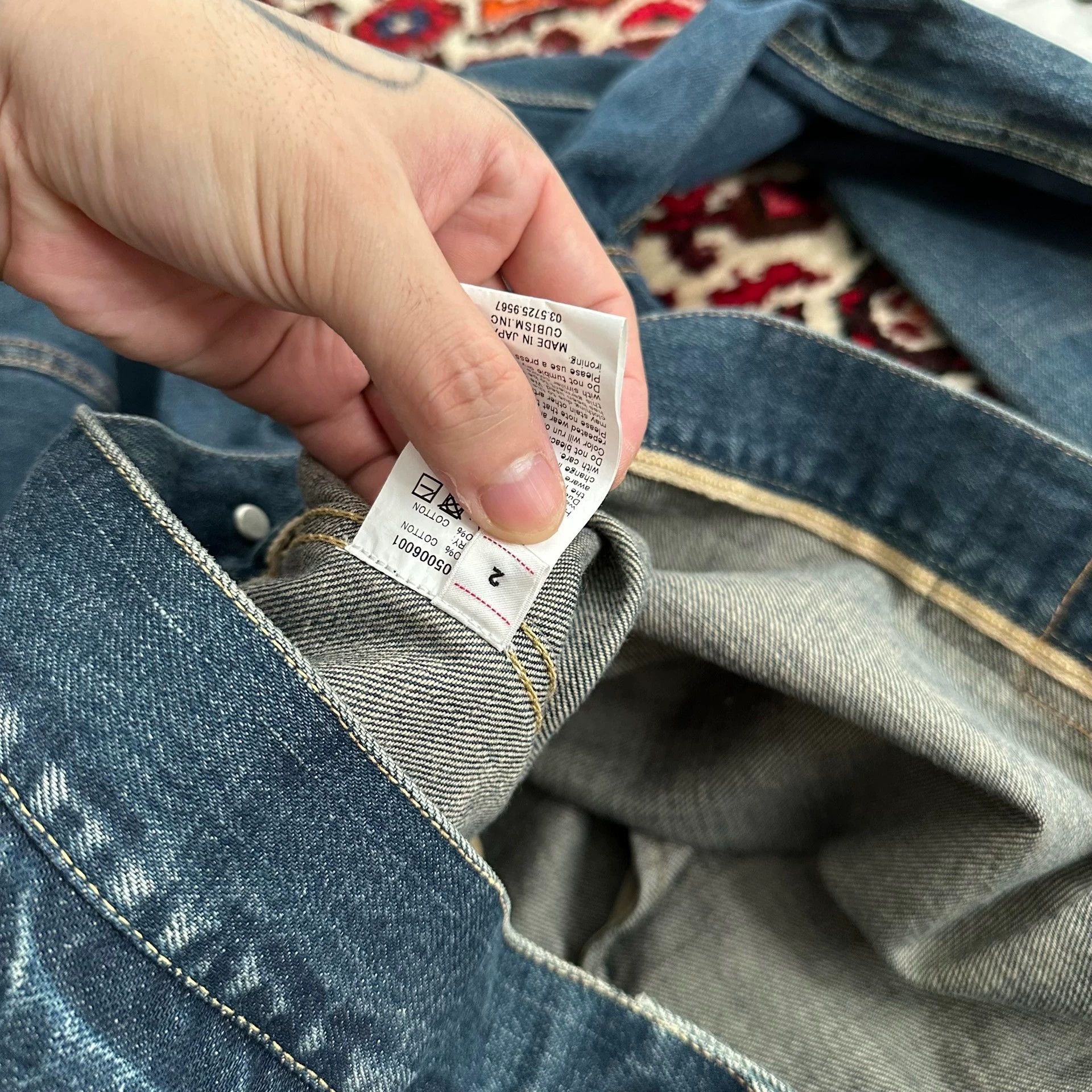 Visvim VISVIM 18AW 101 JKT SPOT Size 2 Limited Wash Denim Jacket Size US S / EU 44-46 / 1 - 8 Thumbnail