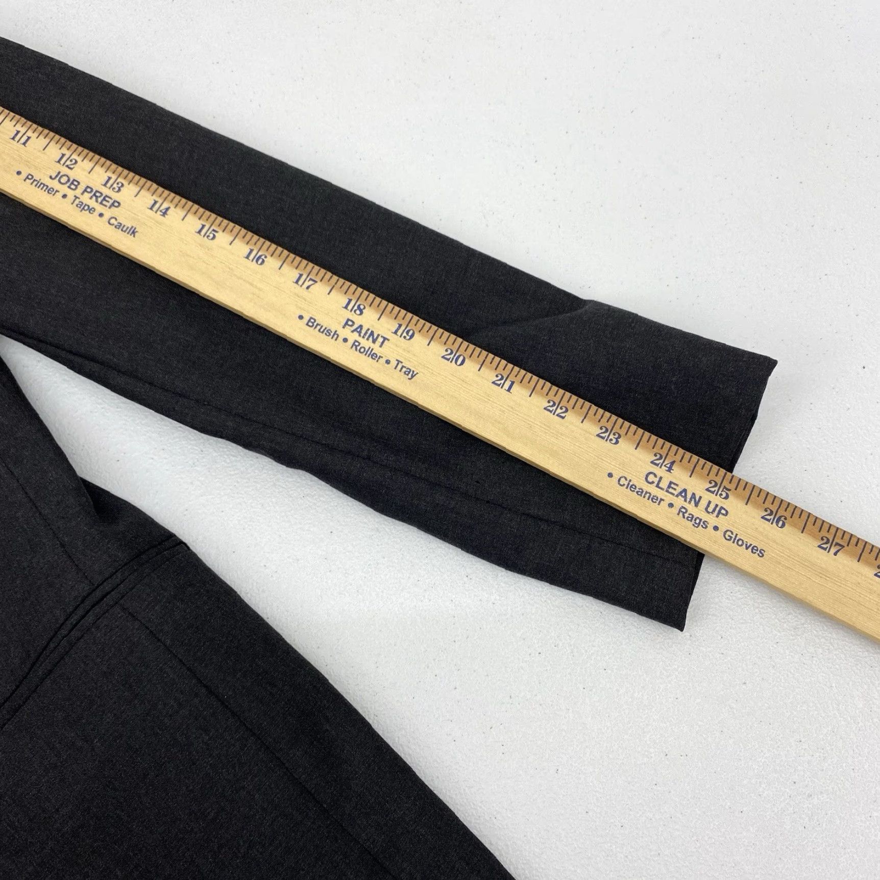 J.Crew J.CREW Blazer Men's 38S Sport Coat Single-Breasted 2-Button Wool Gray Short Notch Lapel Vintage No - 40 Chest 29 Length 25 Arm 18 Shoulder Size 38R - 7 Thumbnail