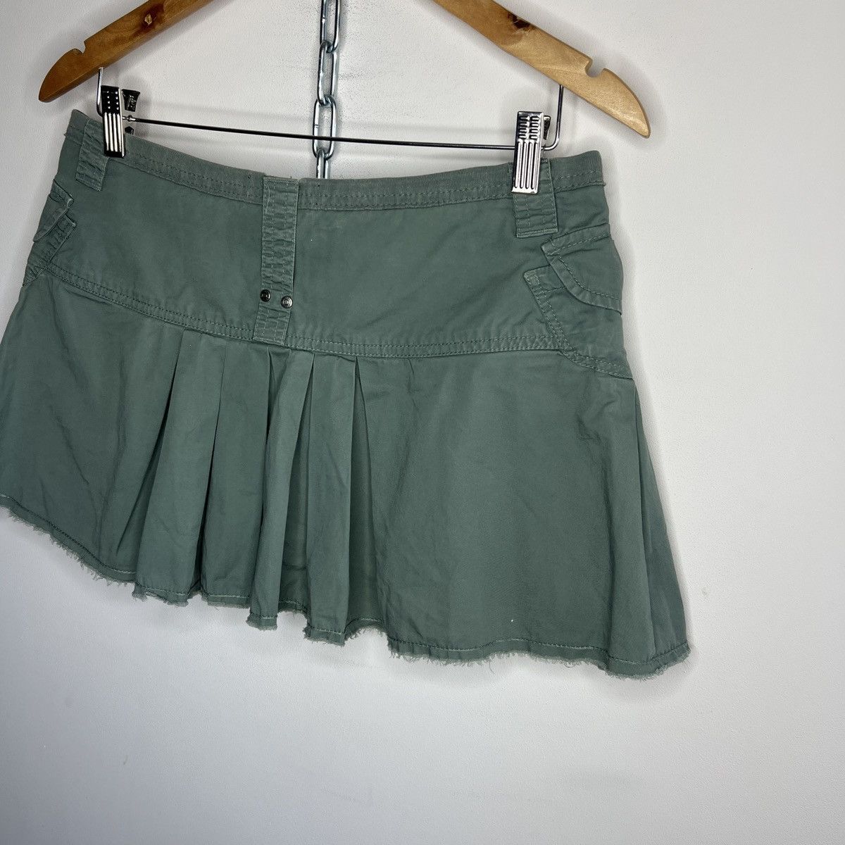 Diesel Vintage mini skirts Diesel y2k Distressed baggy Japan style Size 29" - 8 Thumbnail