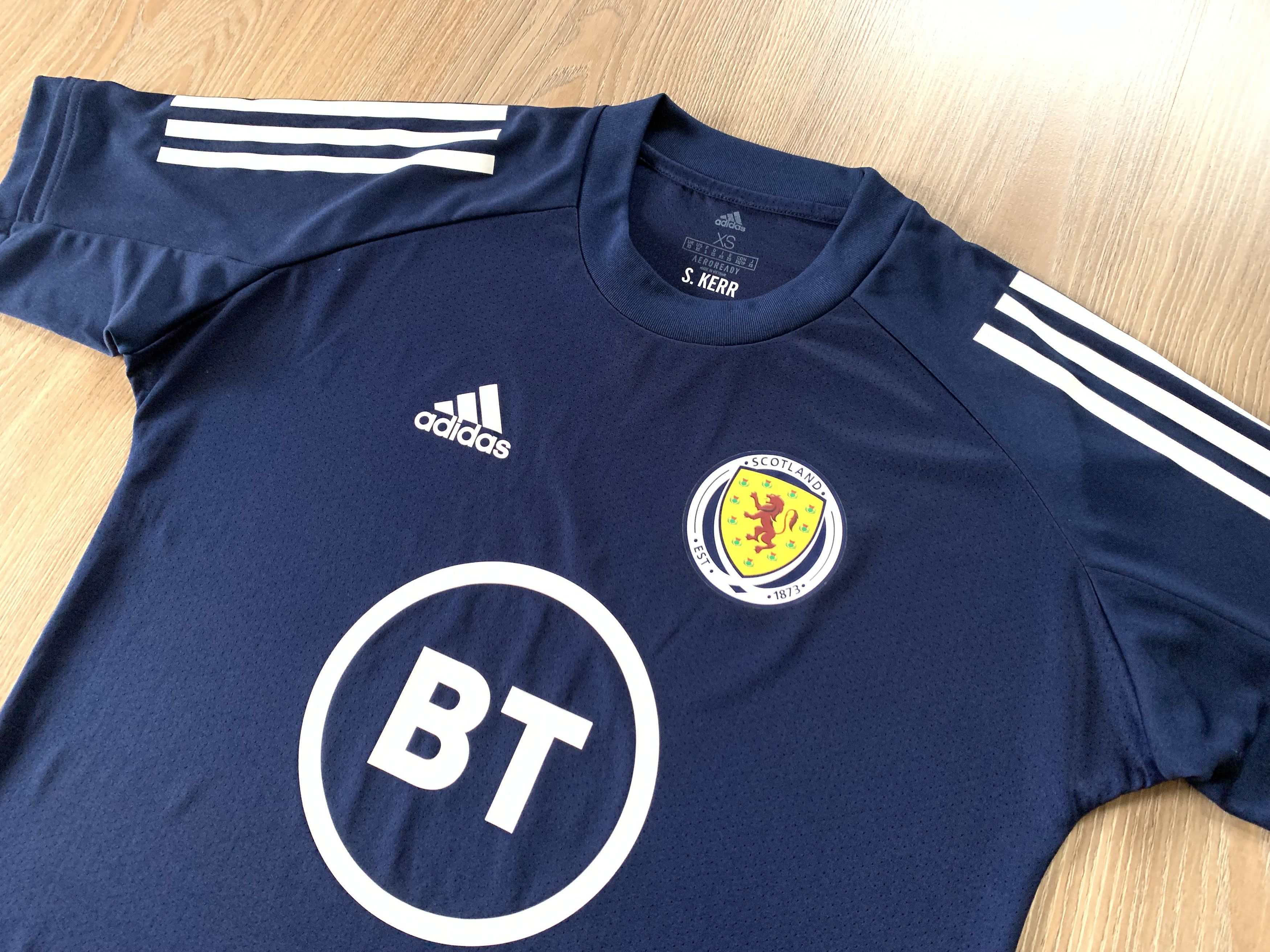 Adidas Adidas Scotland Training Football Shirt 2019-2020 Size US XS / EU 42 / 0 - 4 Thumbnail