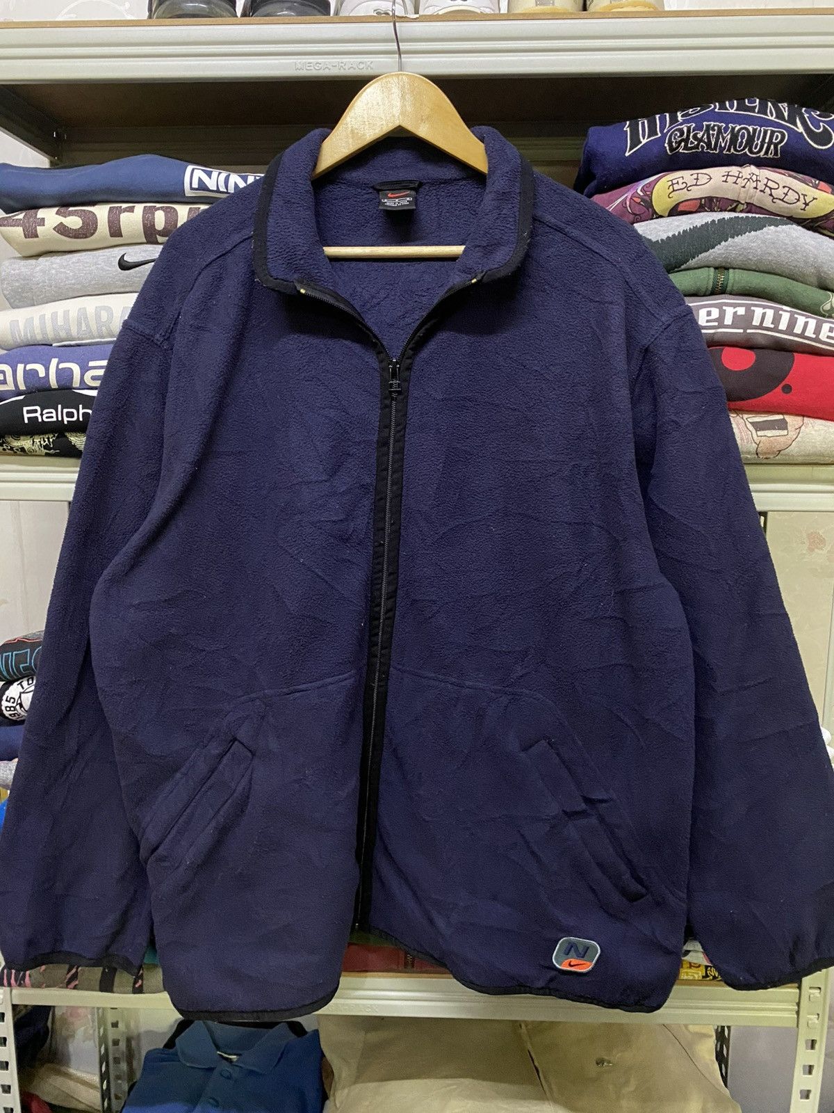 Nike × Nike SB × Vintage Vintage Nike Fleece sweater Size US XL / EU 56 / 4 - 2 Thumbnail