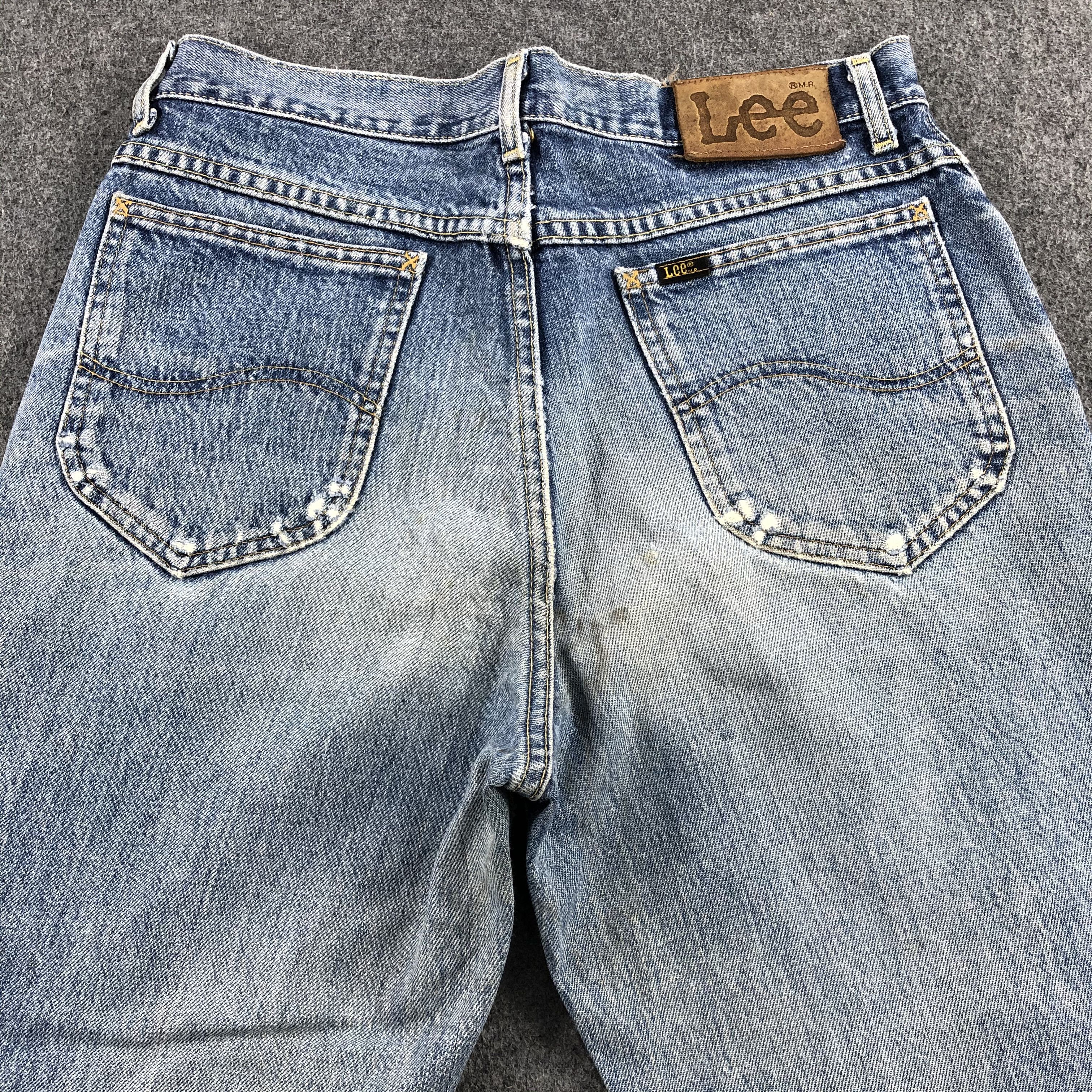 Lee Vintage Blue Wash Lee Jeans-J1847 Size US 32 / EU 48 - 4 Thumbnail