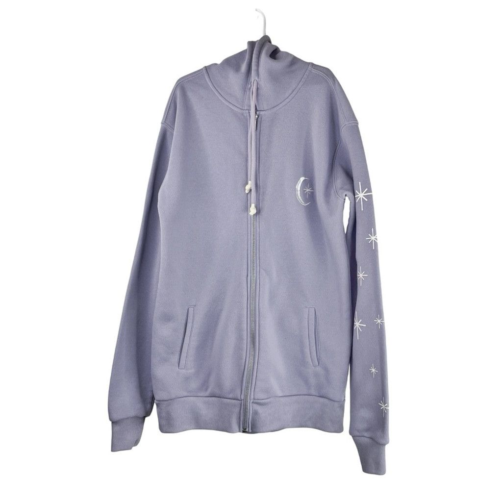 Other VIVRE LA VIE Women Zip Hoodie Positive Message Arm Stars XS Size XS / US 0-2 / IT 36-38 - 4 Thumbnail