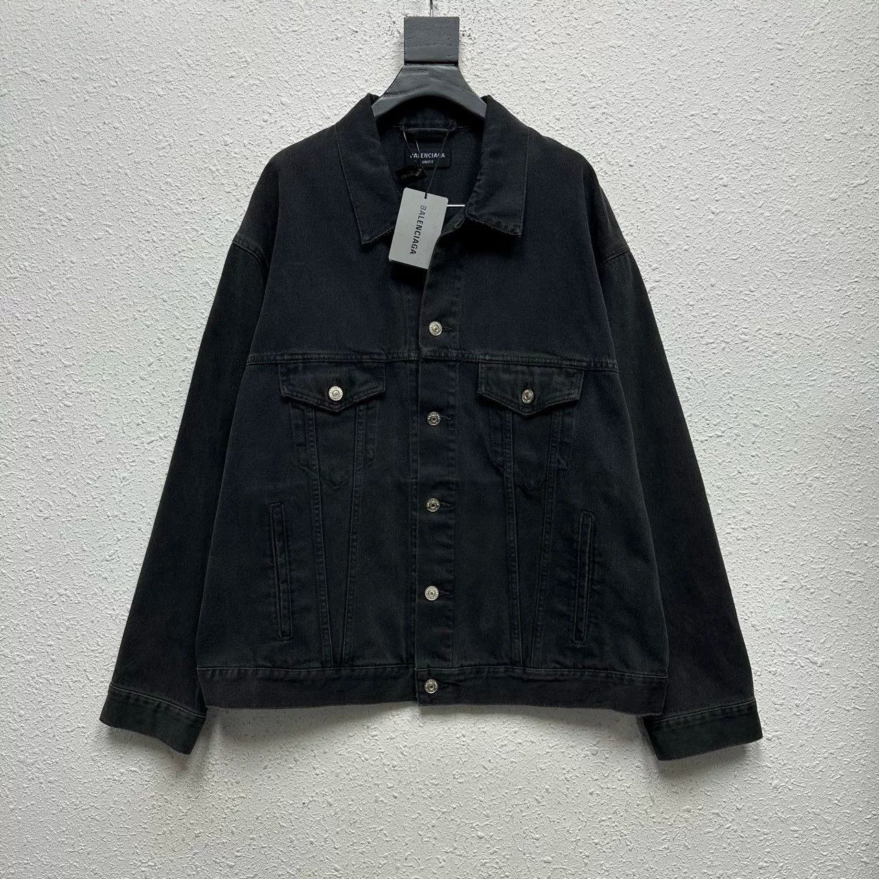 Balenciaga balenciaga double b logo denim jacket Size US L / EU 52-54 / 3 - 1 Thumbnail