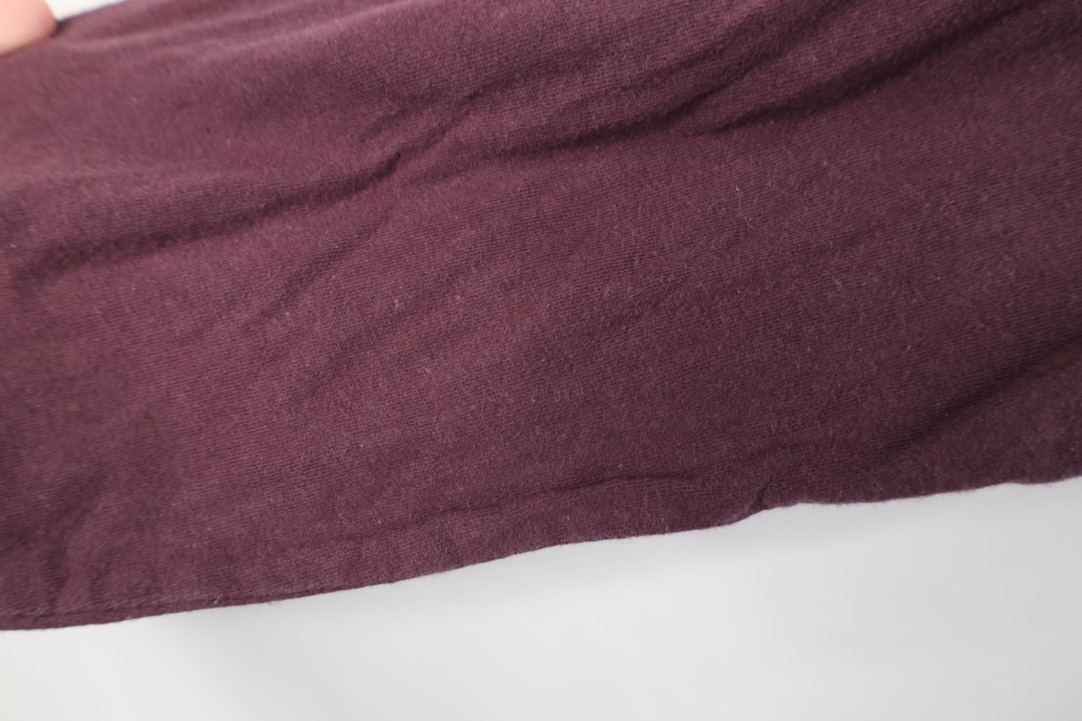 Vintage Vintage 90s Streetwear Long Sleeve Henley T-Shirt Purple Size US L / EU 52-54 / 3 - 7 Thumbnail