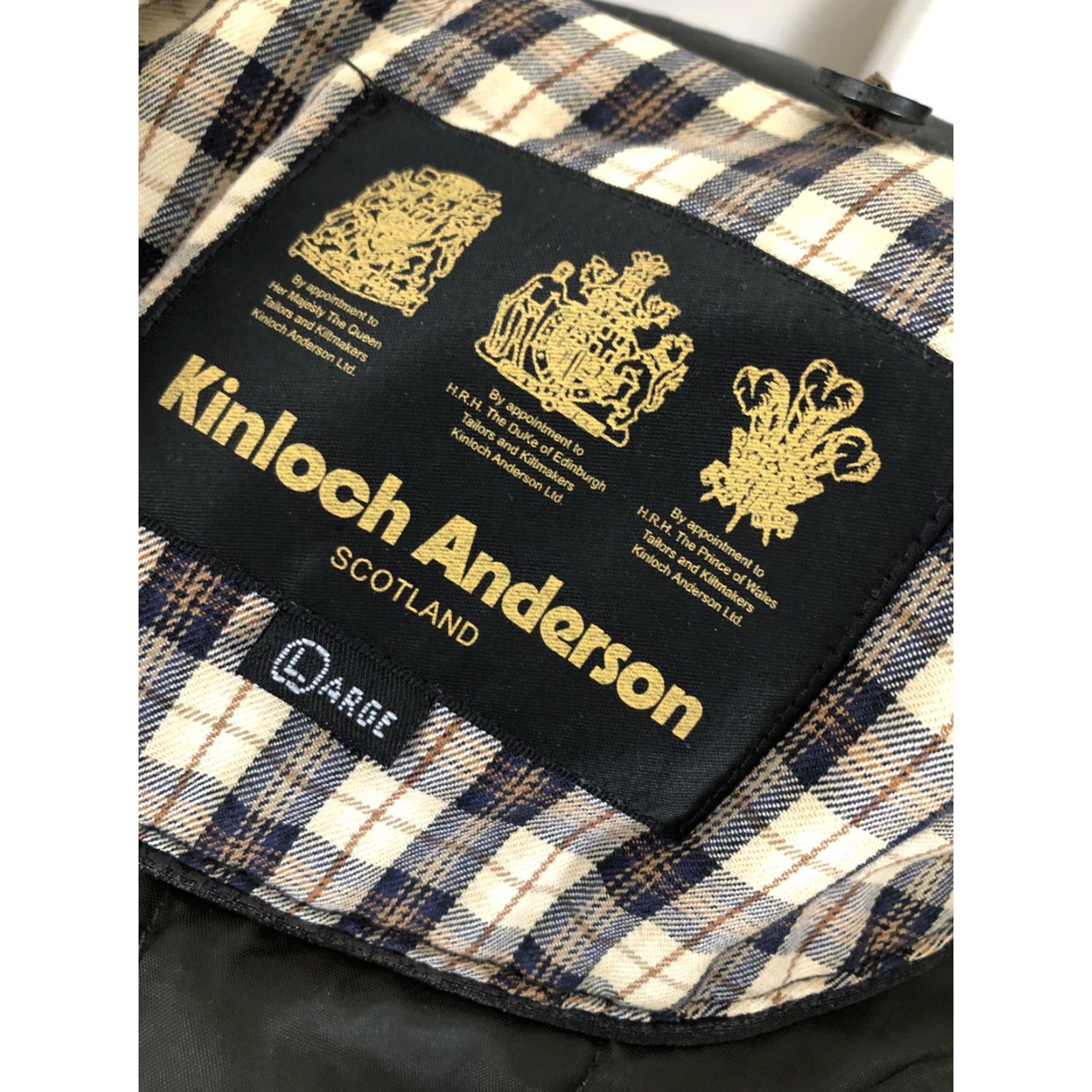 JW Anderson Kinloch Anderson Scotland Embroidered Packable Lg. Lined Jacket - Excellent Mens Brown Size L Size US L / EU 52-54 / 3 - 7 Thumbnail