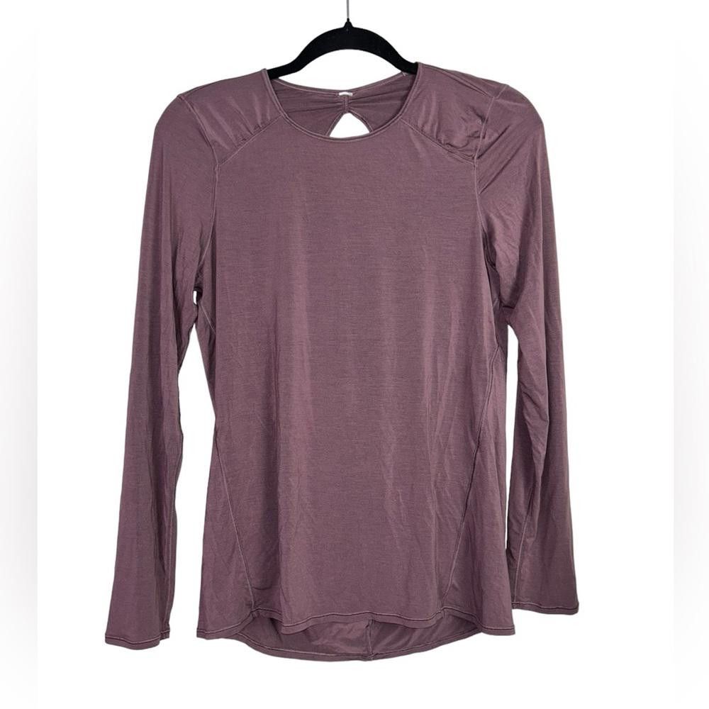 Lululemon lululemon athletica l Timeless Twist Mauve Long Sleeve Top 4 Size S / US 4 / IT 40 - 2 Thumbnail