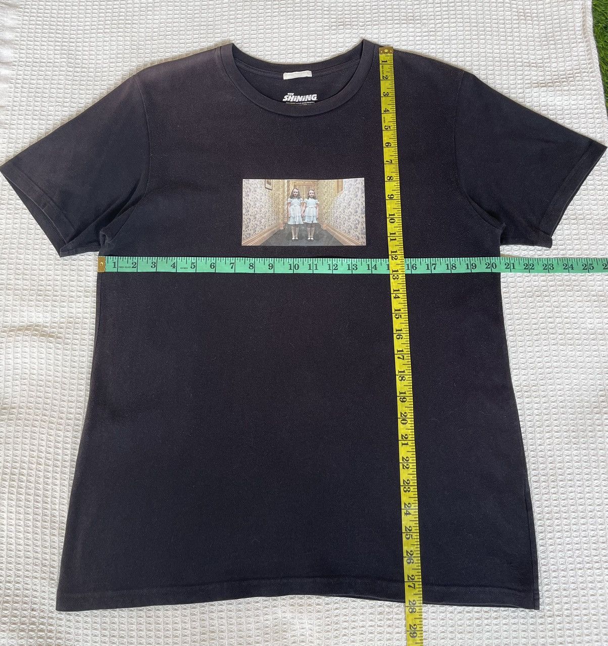 Expert Horror Expert Horror Movie🔥THE SHINING🔥Faded Black Twins Tshirt Size US L / EU 52-54 / 3 - 7 Thumbnail