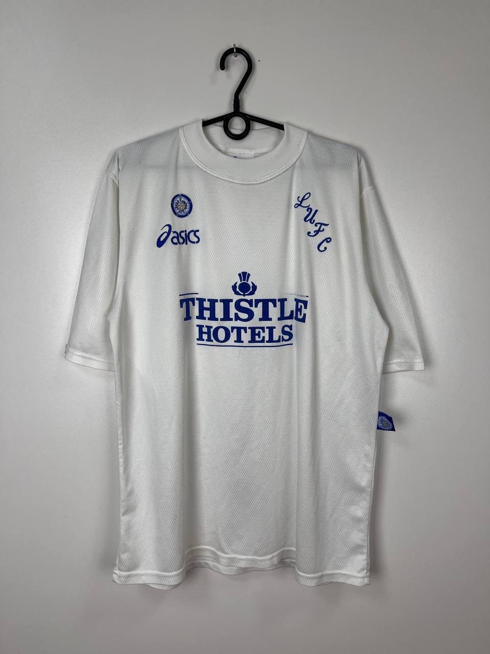 Other Leeds United ASICS 199596 vintage jersey size L Size US L / EU 52-54 / 3 - 1 Thumbnail