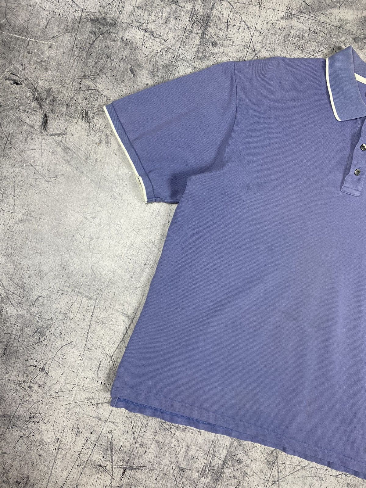 Vintage Vintage Yves Saint Laurent Polo Shirt Size US L / EU 52-54 / 3 - 3 Thumbnail