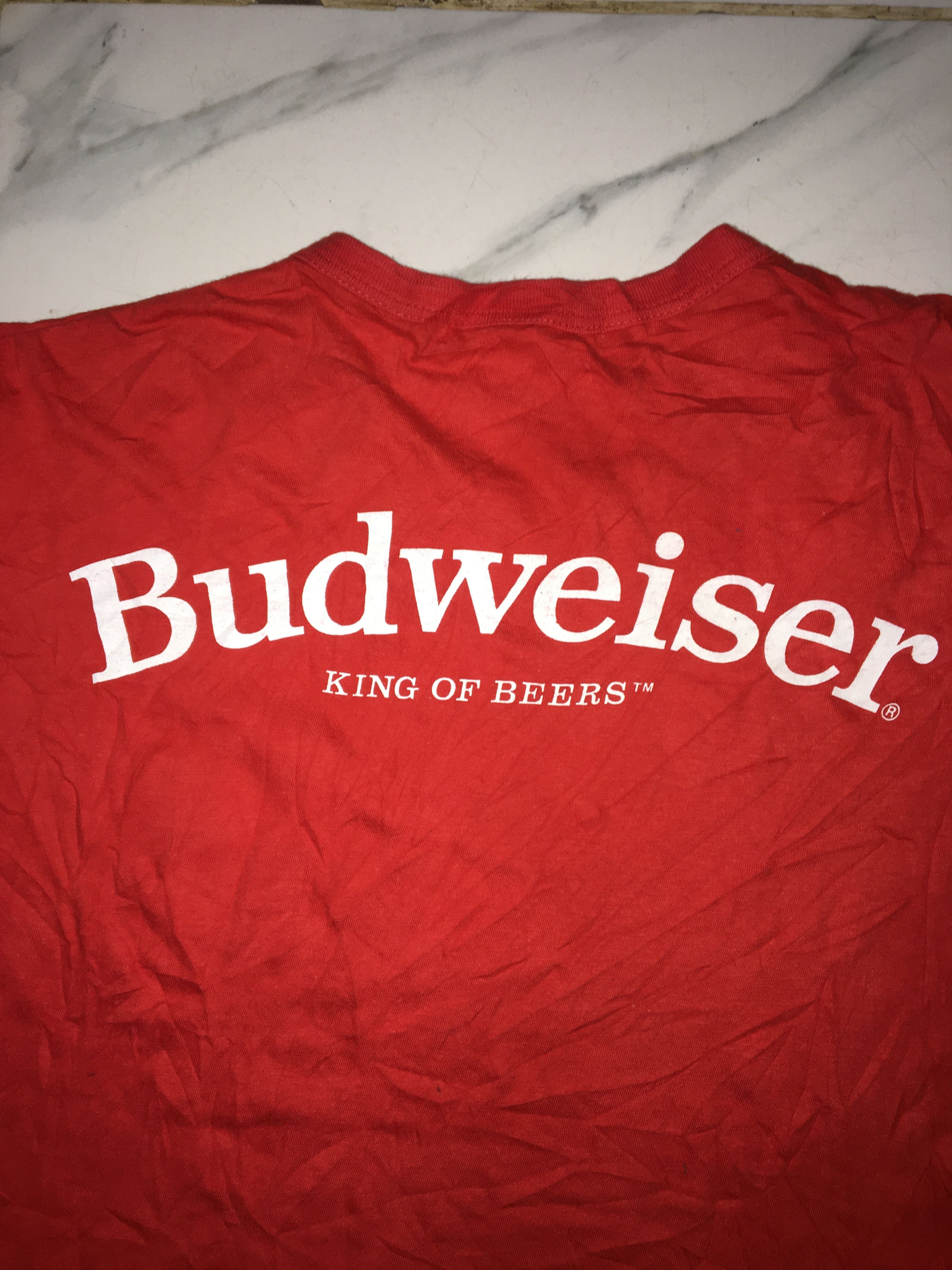 Budweiser Vintage Budweiser Tshirt Size US M / EU 48-50 / 2 - 4 Thumbnail