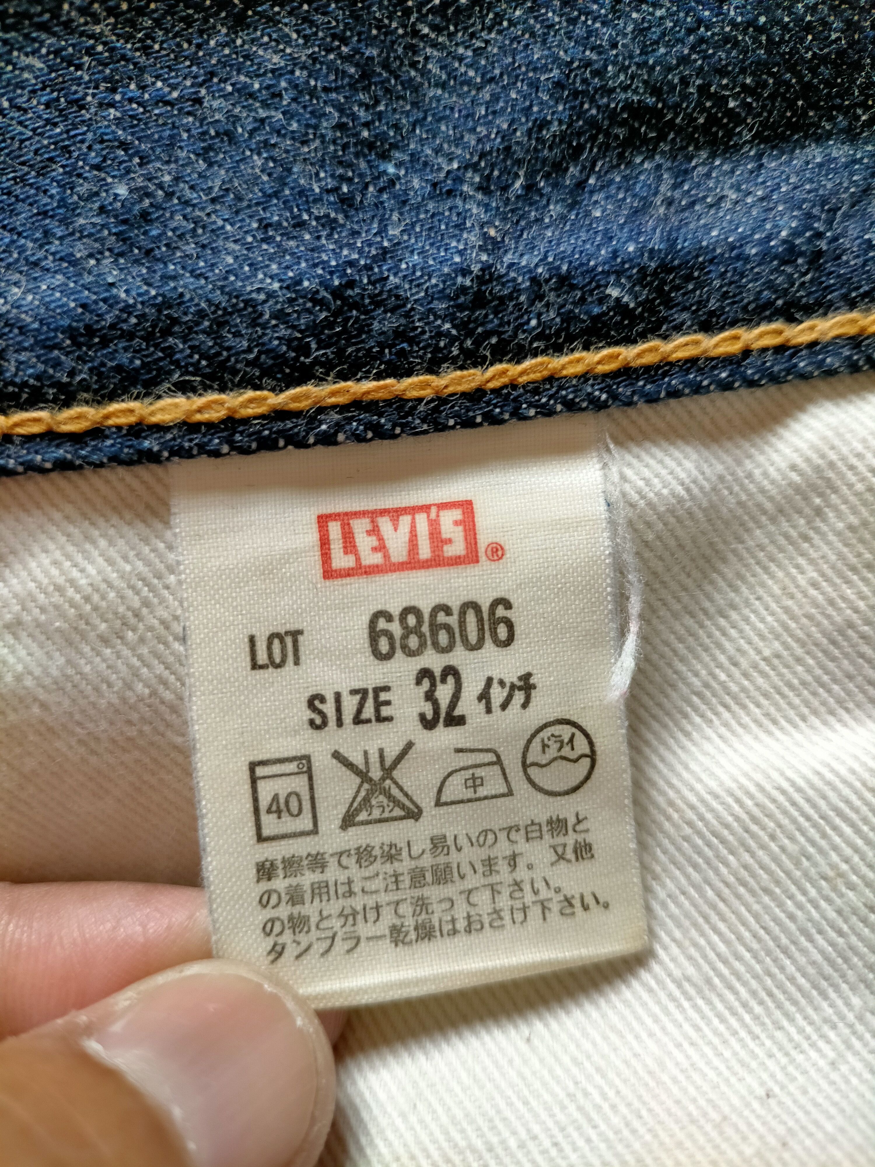 Levi's Vintage Levis 606 Big E Punk Ramones Style Jeans Size US 32 / EU 48 - 16 Thumbnail