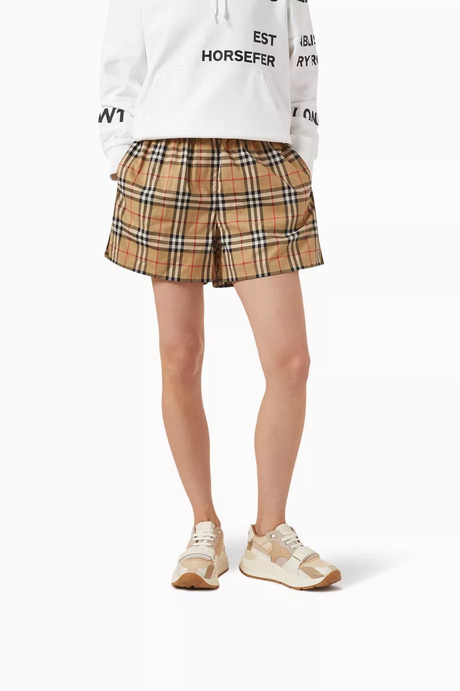 Burberry o1w1db10226 Ramsey Sneakers In Multicolor Size US 6 / IT 36 - 2 Thumbnail